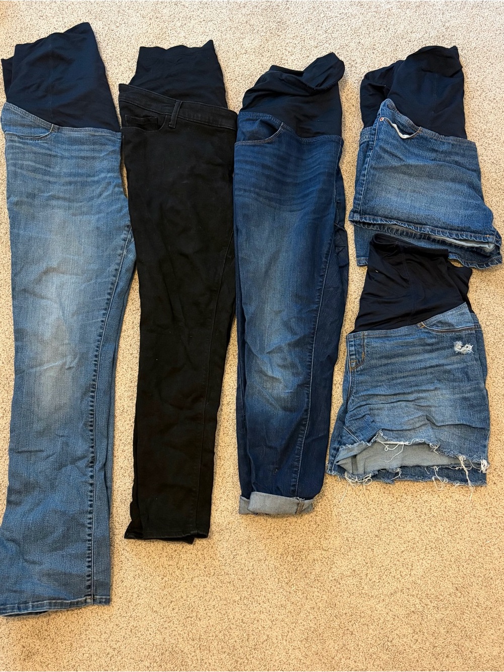 Size 12 Maternity jeans bundle